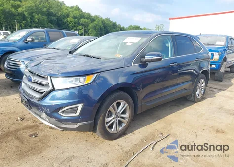 2017 Ford Edge Sel из США, поврежденный, VIN 2FMPK4J87HBB96335